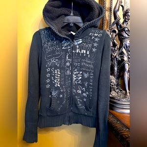 DKNY Hooded Sweater
